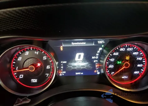 2021 Dodge Charger Scat Pack из США, поврежденный, VIN 2C3CDXGJ5MH579680